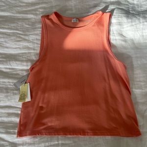 Wilfred Beach Tank in Sunfaded Coral (S)